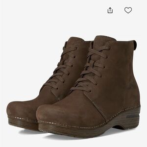 Dansko Sigourney Lace-Up Ankle Boots